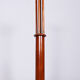 Restored art deco pedestal, beech, walnut, 1920s, czechia