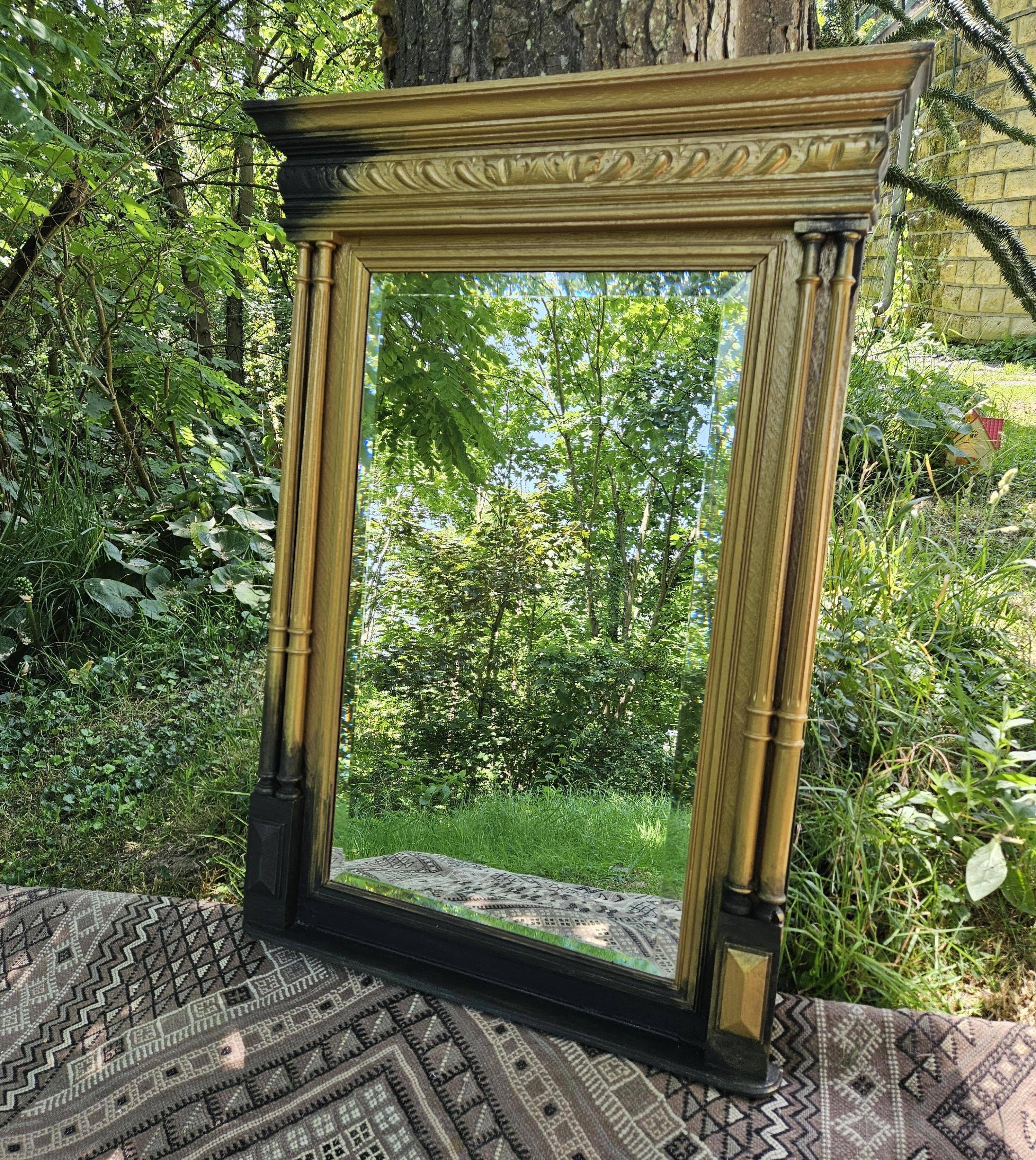 Neo-Henri II Trumeau Mirror