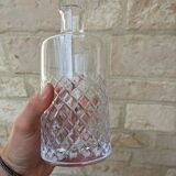 Ancienne carafe en cristal taillé avec bouchon 1l