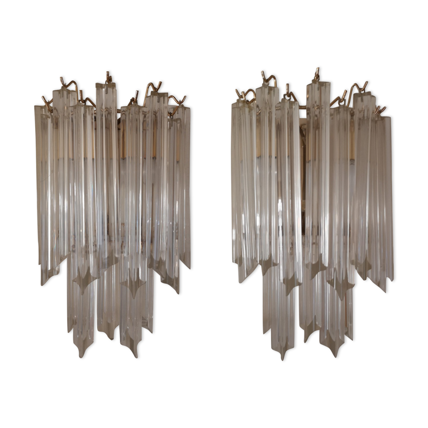 Pair of Venini wall lights
