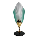 Pair of Nefertiti Murano table lamps