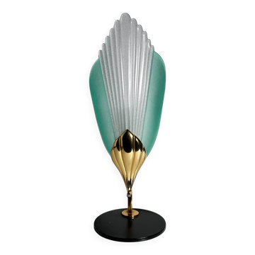 Paire de lampes de table Néfertiti Murano