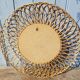 Wicker mirror 49 x 49 cm