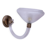 Vintage Venini Wall Murano Glass Light, 1960