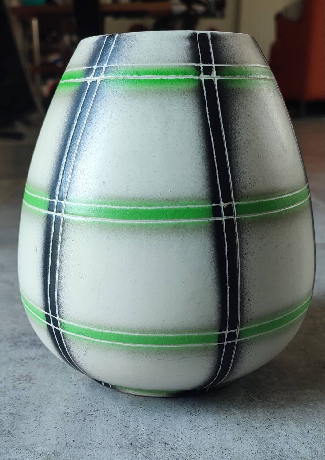 Saint Clément France earthenware vase