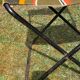 Pair of vintage folding camping chairs - BHV Paris (1970s)