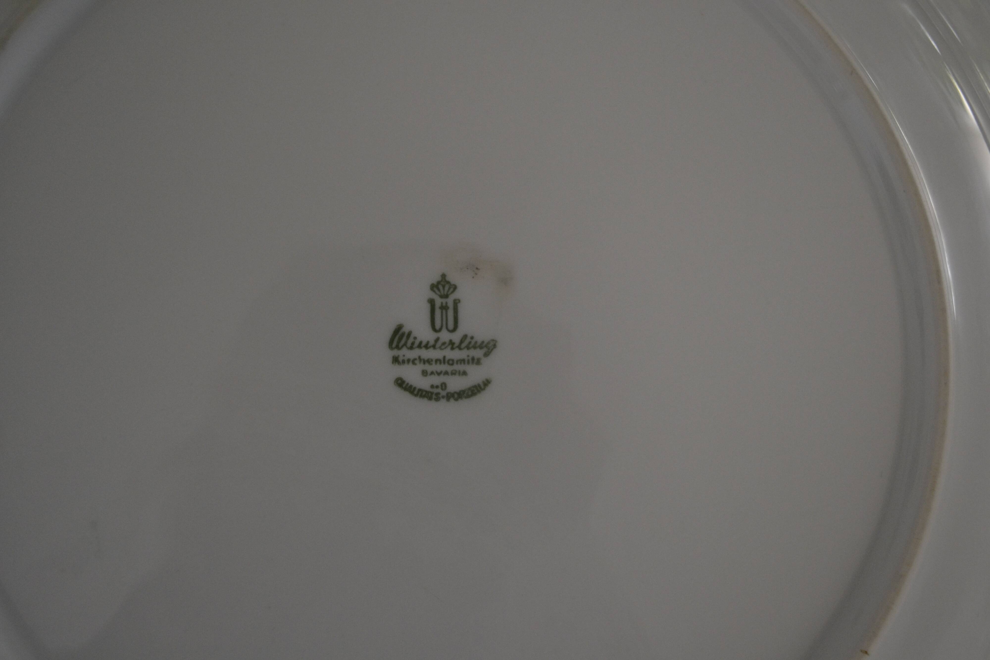 Bavaria dish floral pattern