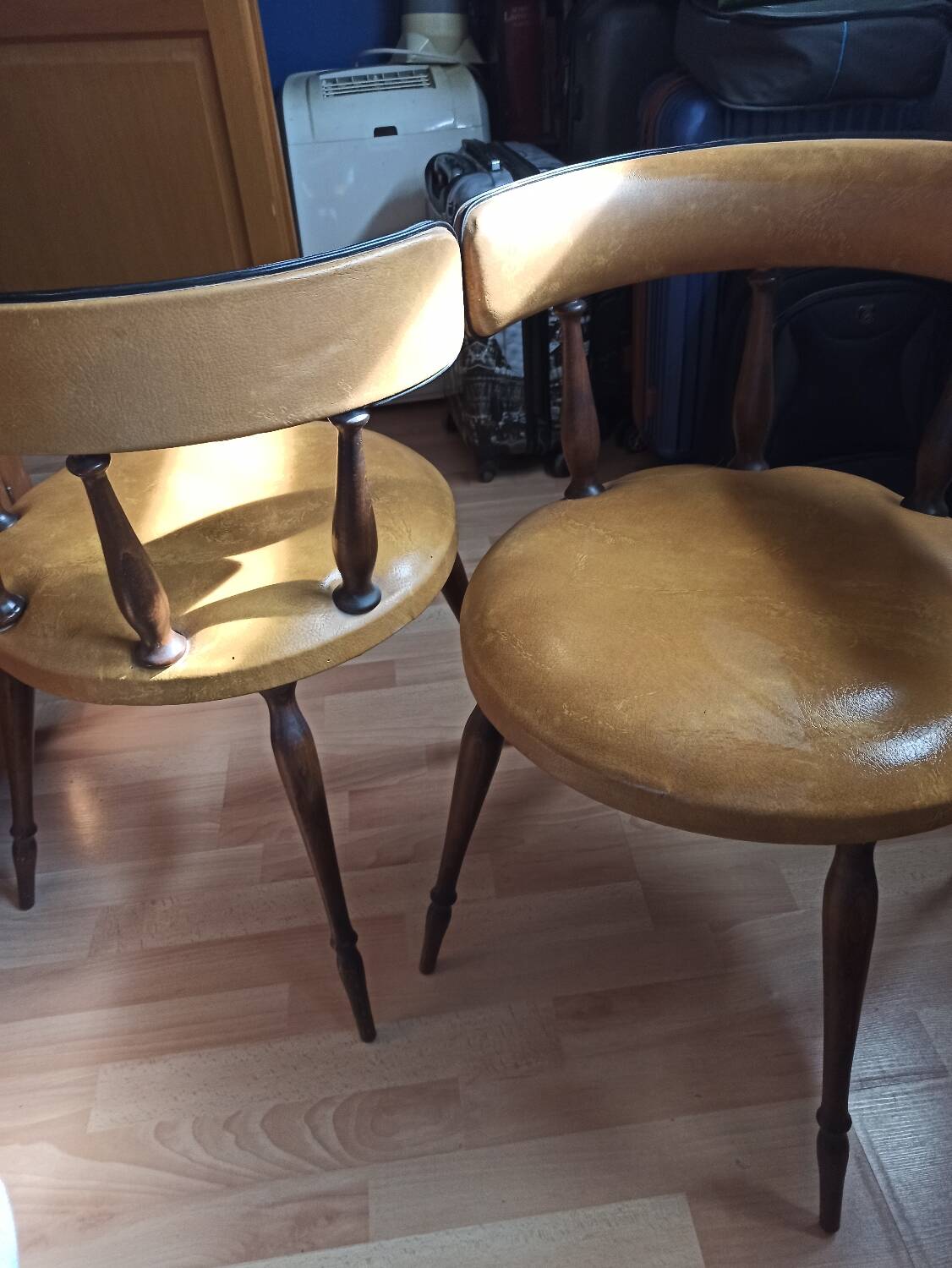 Fauteuil demi lune années 60