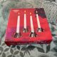 Set of 4 Minileuchter bougeoirs BMF style Nagel vintage 1970