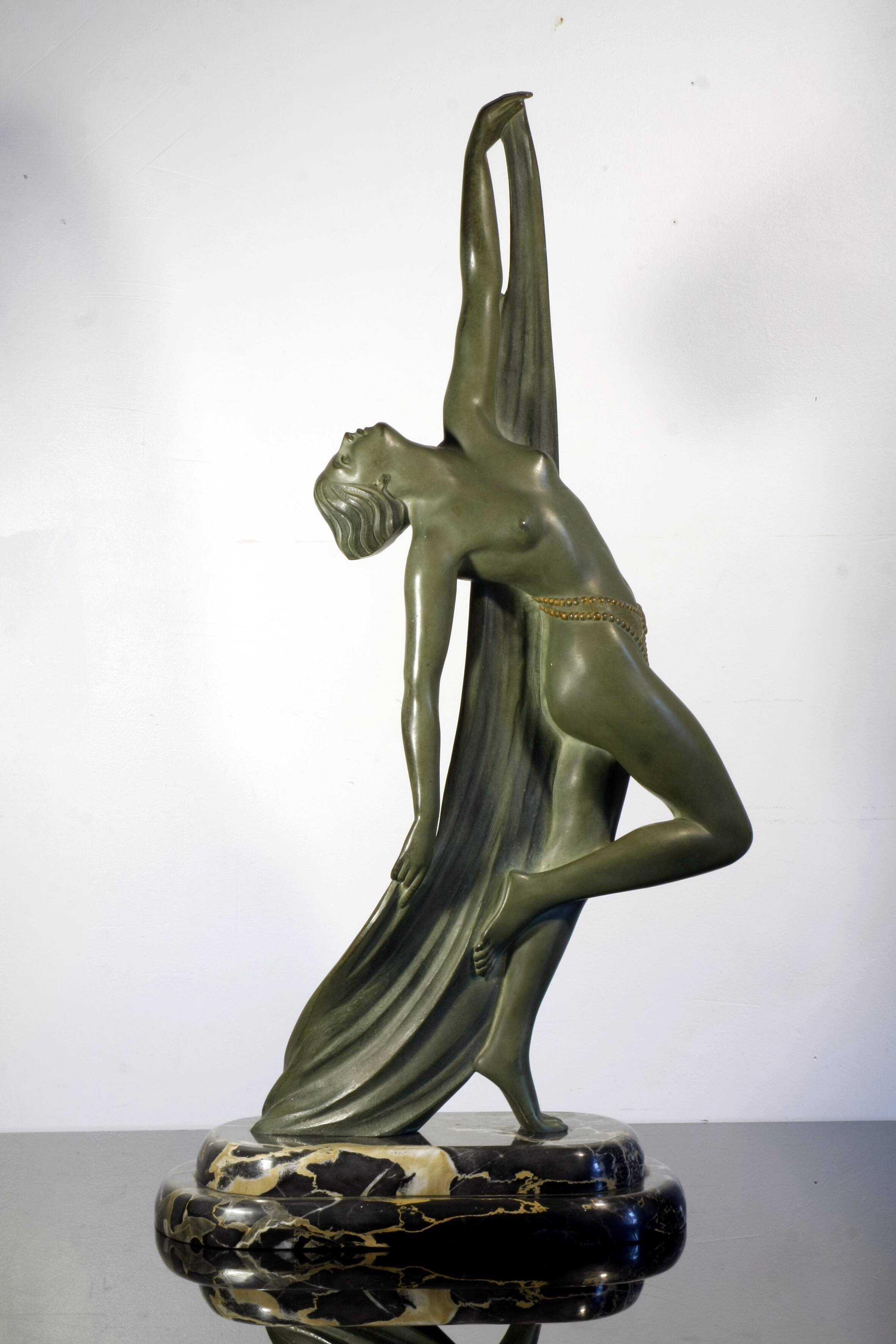 Art Deco sculpture by Phillips (Paul Philippe)