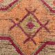 3x11 Pale Orange & Vintage Runner Rug, Handmade Orientel Runner, 96x338Cm