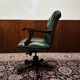 English Chesterfield Office Chair Desk chair green