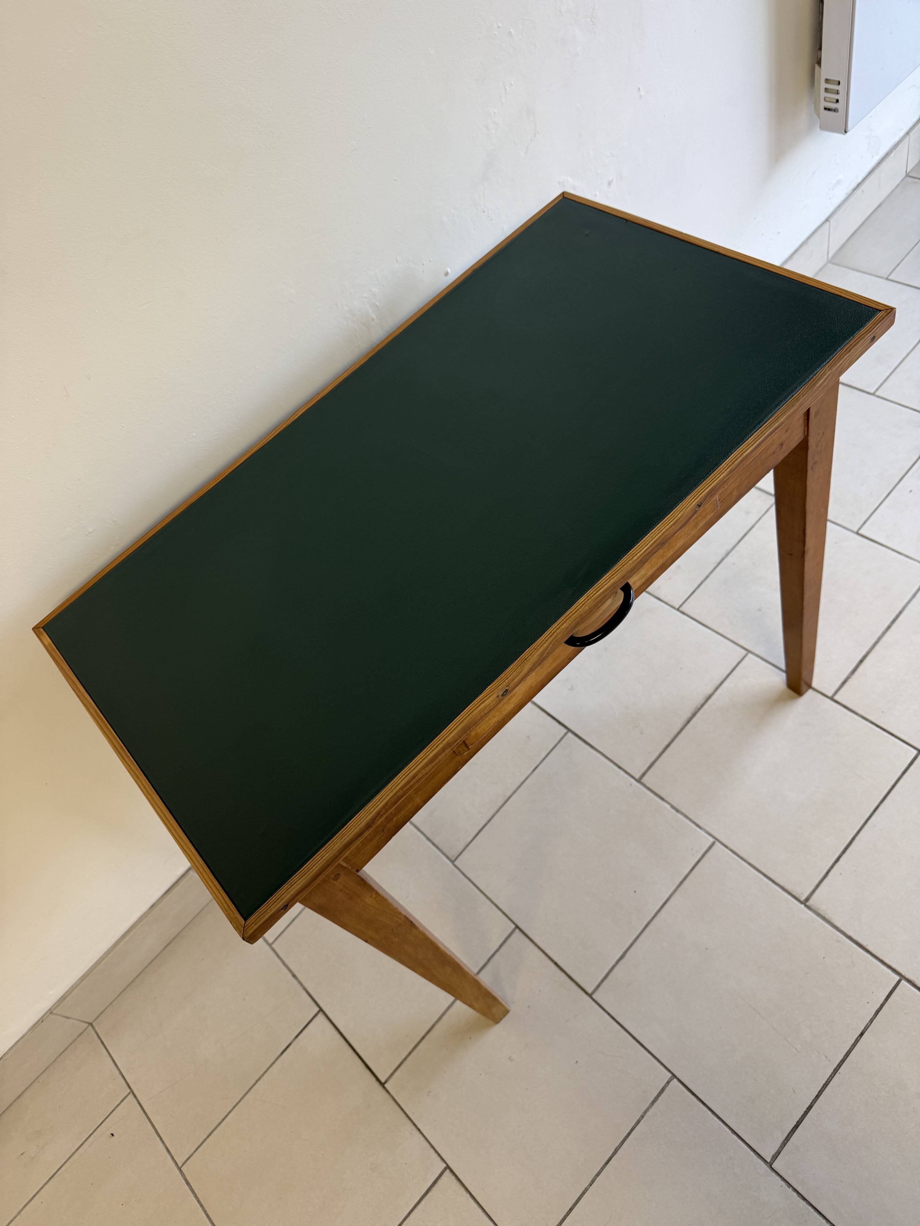 Bureau écolier bois vintage