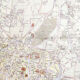 Vintage map of Marseille 1970