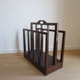 1930s Afrormosia Modernist Magazine Rack