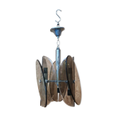 De Veca Chandelier in Smoked Murano Glass