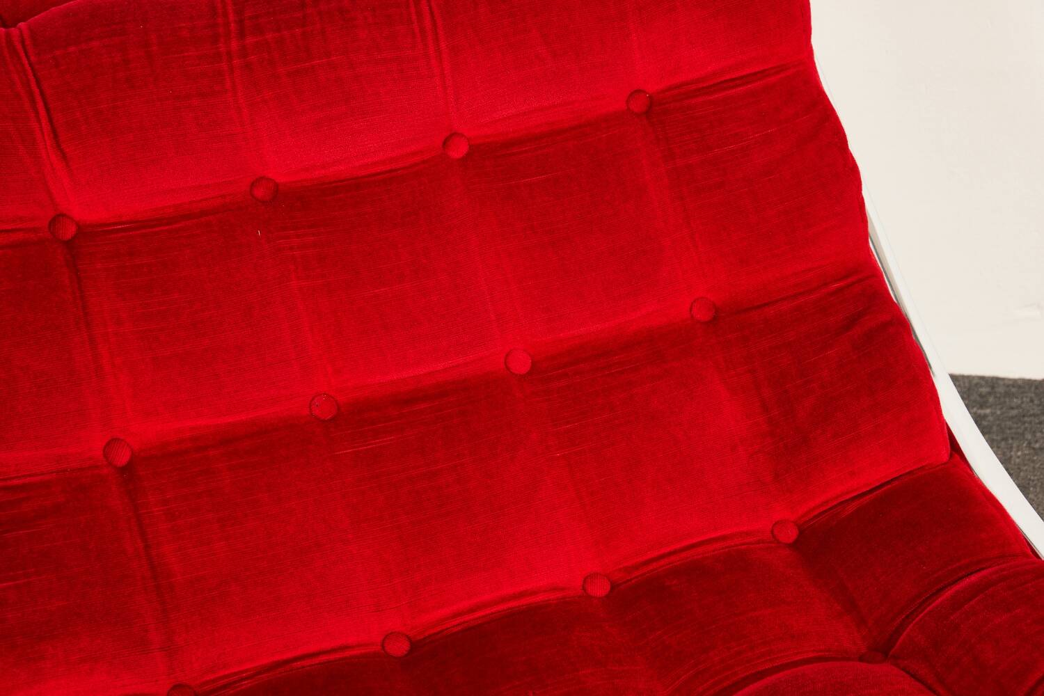 Fauteuil lounge vintage rouge Impala par Gillis Lundgren pour IKEA, Suède, 1970