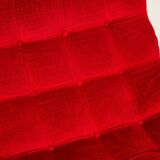 Fauteuil lounge vintage rouge Impala par Gillis Lundgren pour IKEA, Suède, 1970