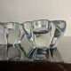Daum crystal candle holders from the 60s
