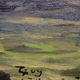 Marine painting by Guy Le Florentin - Notre-Dame de la Garde, Marseille