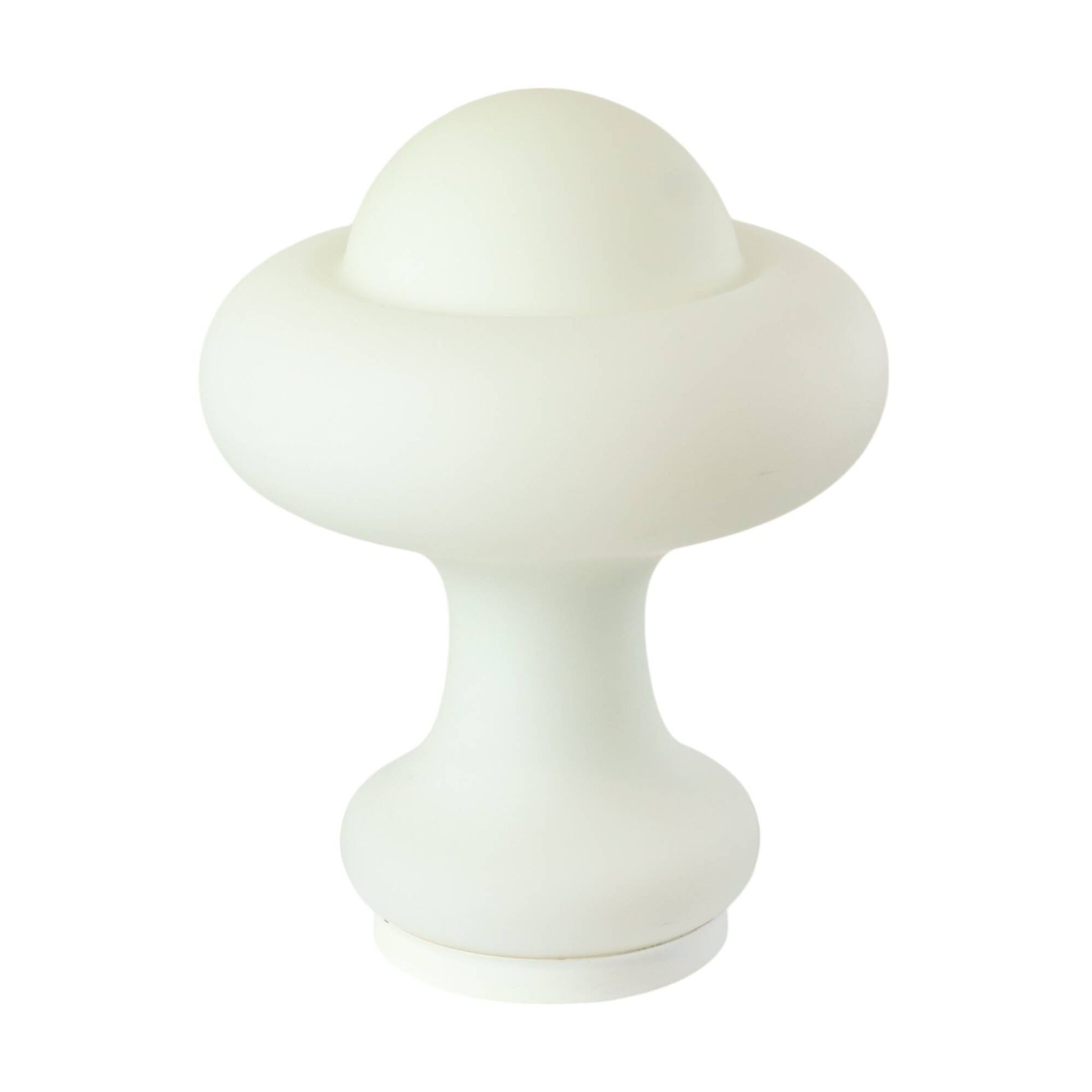 Mushroom Design Lamp Frosted Glass Mat Space Age Peill & Putzler
