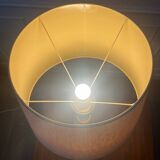 Large gilded bronze lamp