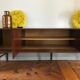 Scandinavian vintage rosewood row