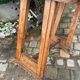Table de bistrot bois vintage