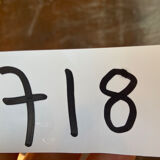 Vintage 1900s towel rack ladder