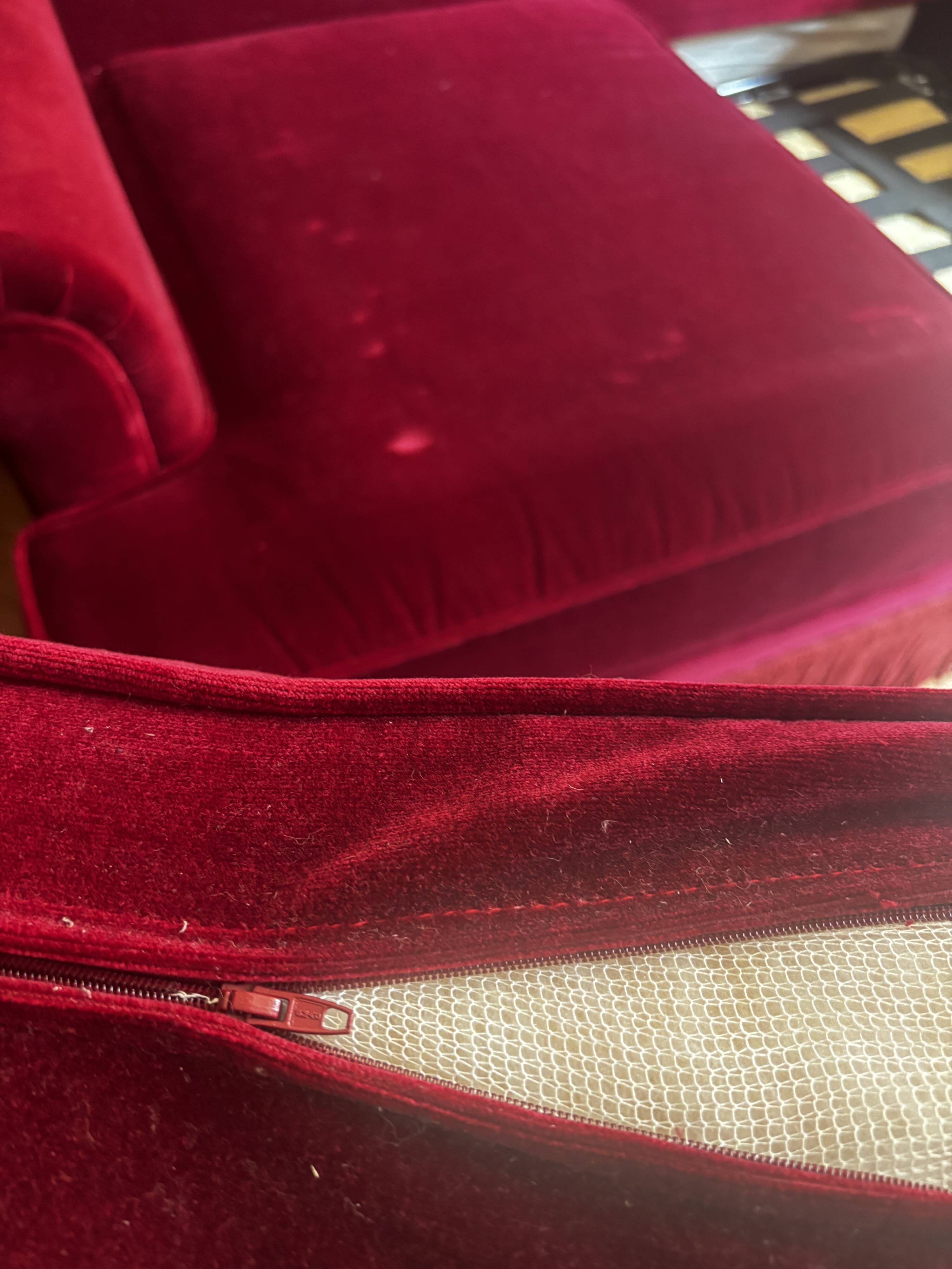 Napoleon III style convertible sofa for the Hotel de la Paix. Unique!