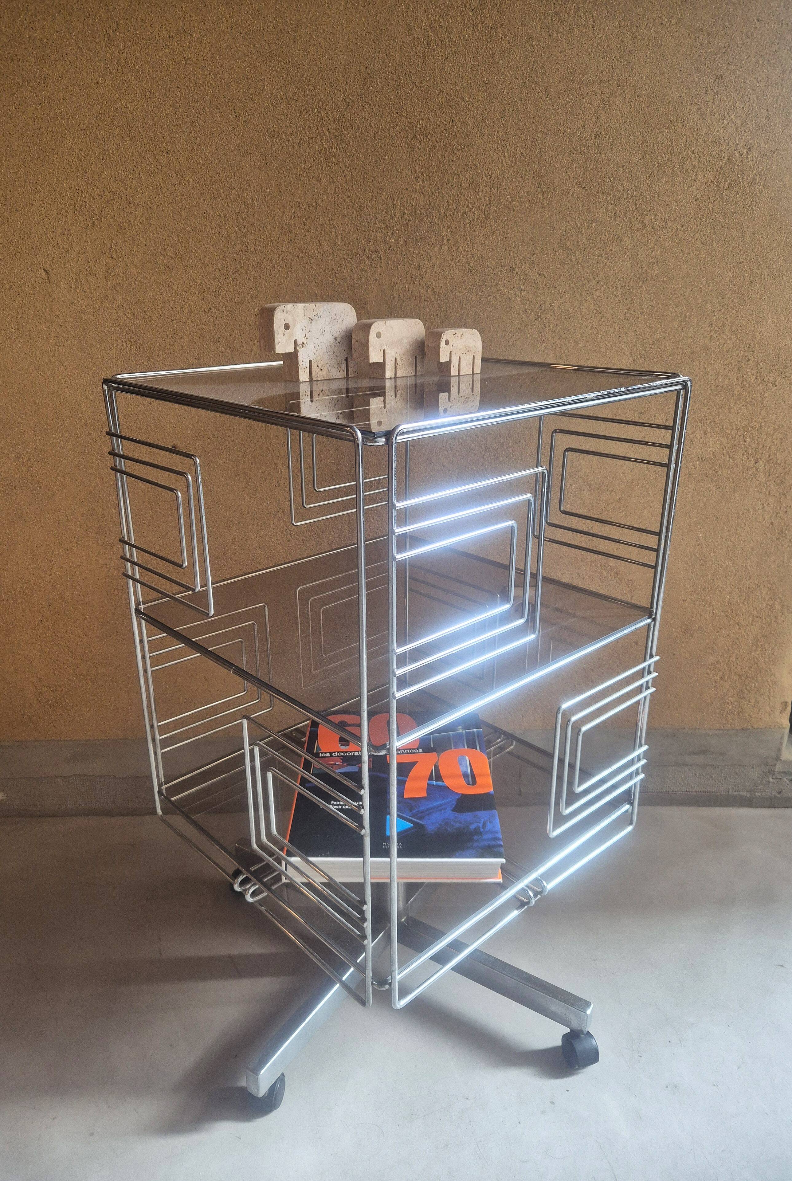 Bibliothèque Max Sauze, collection Isocèle, 1970