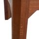 Teak coffee table with beveled legs, circa 1960