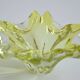 Jaroslav Taraba Art Glass Ashtray Bowl, Lednické Rovné Czechoslovakia