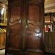 Louis XV period wardrobe in solid walnut