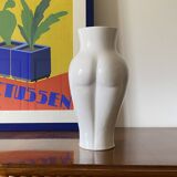 Postmodern ceramic 'Femme' vase, Baba, Vallauris France ca. 1980s