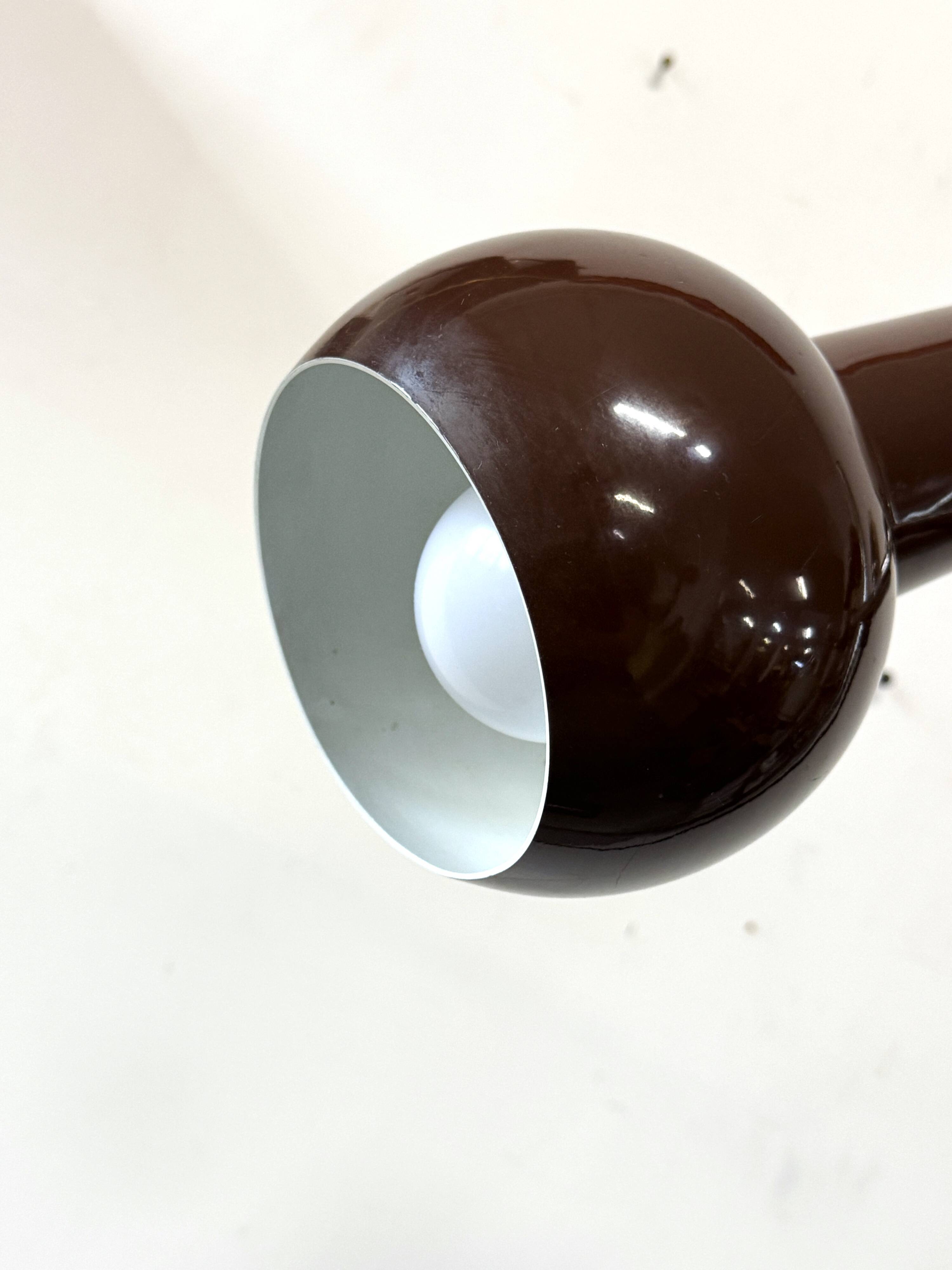 Floor lamp, Denmark, 1960s, space age, mid-century modern