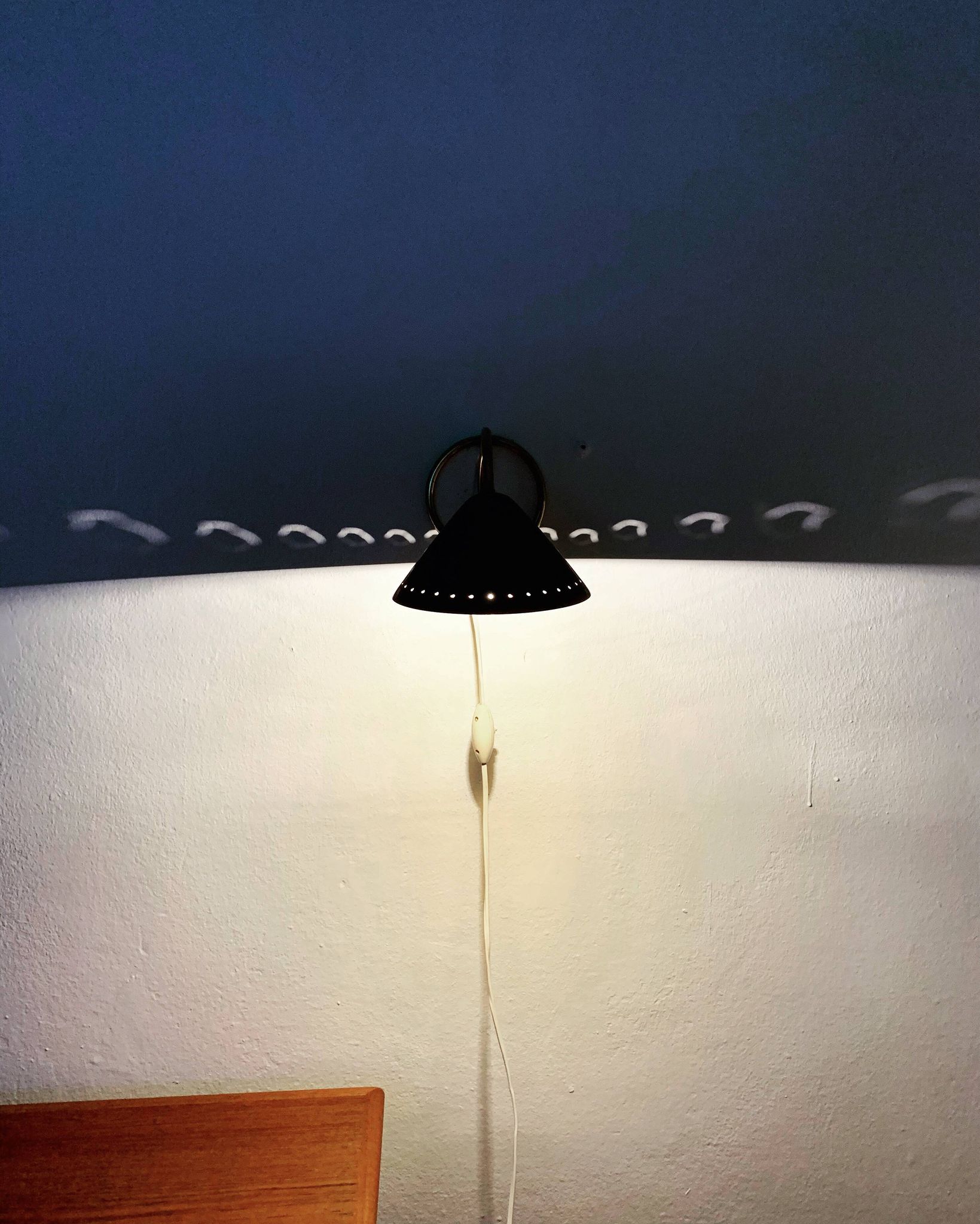 Lampe murale ou de table en laiton suédois