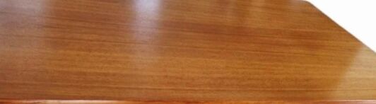 Scandinavian dining table in teak