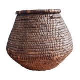 Antique wicker basket