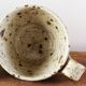 Set of 4 pyrite stoneware mugs
