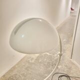 White Serpente Floor Lamp by Elio Martinelli for Martinelli Luce