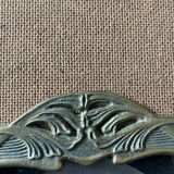 Art Nouveau gilded brass frame before 1900