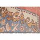Vintage Turkish Oushak Handmade Wool Cotton Red Area Rug 123x220