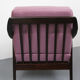 Fauteuil des années 1960 violet