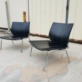 Pair of Cattelan Italy edition low chairs