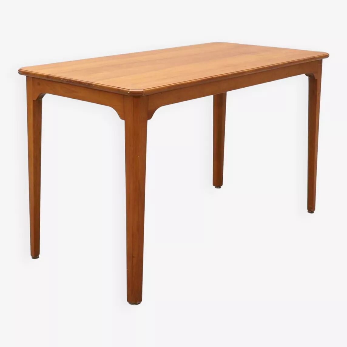 Vintage Scandinavian coffee table in walnut by Carl Malmsten - Sweden - 1960s