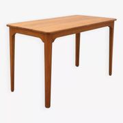 Vintage Scandinavian coffee table in walnut by Carl Malmsten - Sweden - 1960s