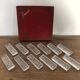 12 Baccarat crystal knife holder