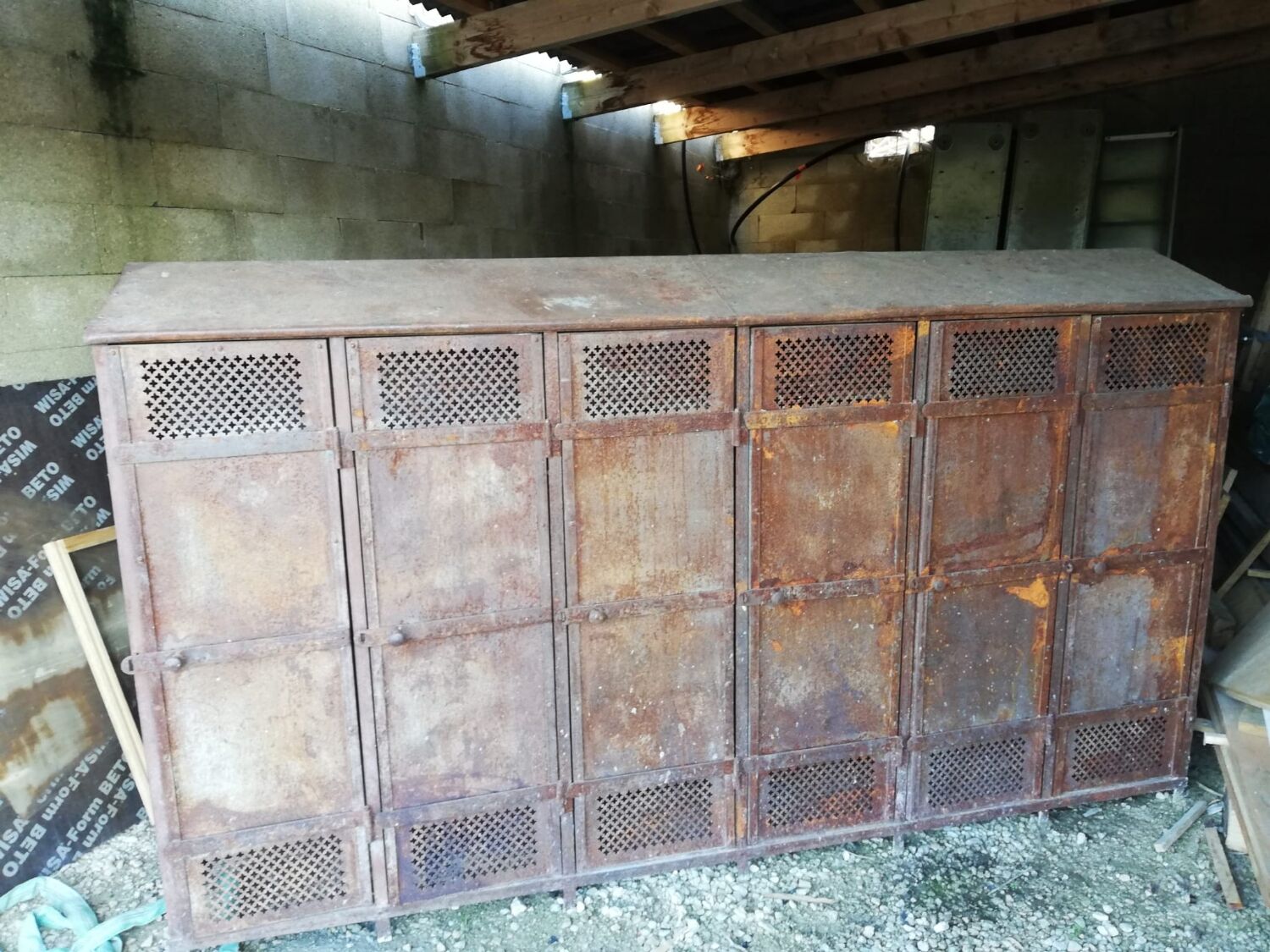 Vestiaire d'ouvrier