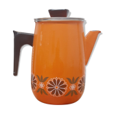 Cafetière émaillée années 70